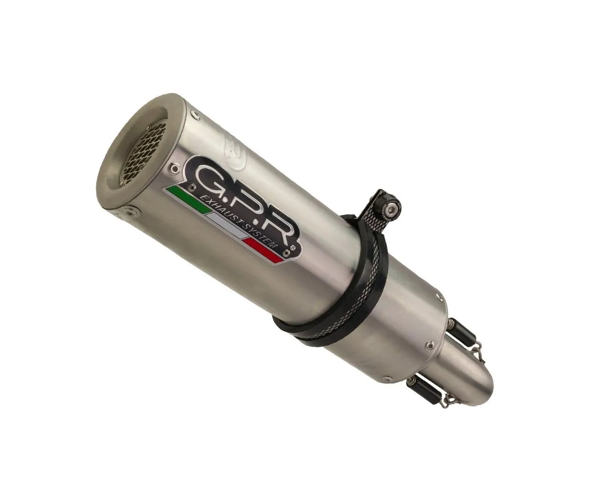 Terminale Di Scarico Gpr M3 Inox Omologato Acciaio Inox Per Suzuki Sv 650 A 2021 > 2023-E5.S.193.M3.INOX-292037