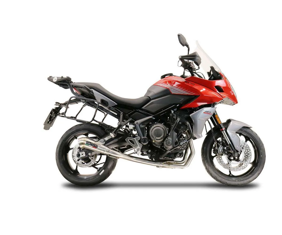Scarico Completo Gpr Powercone Evo Omologato Inox 304 Satinato Per Triumph Tiger Sport 660 2022 > 2023-E5.T.99.CAT.PCEV-387671