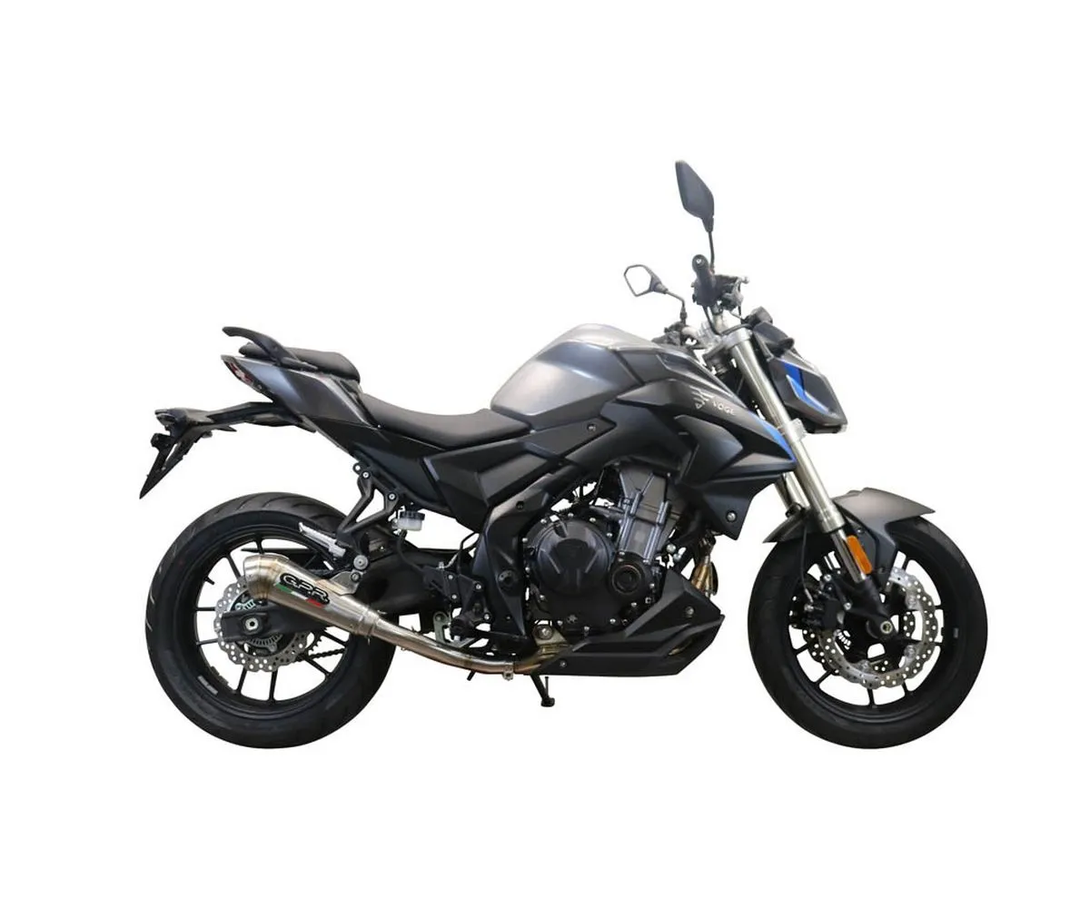 Terminale Di Scarico Gpr Powercone Evo Omologato Acciaio Inox Per Voge Brivido 500 R 2021 > 2023-E5.VO.1.PCEV-292263