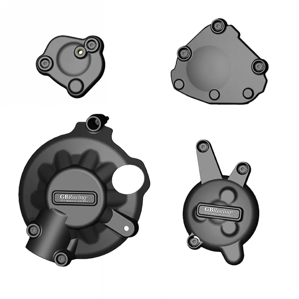 Set Protezioni Motore Gbracing Per Yamaha Yzf R1 2007 > 2008-EC-R1-2007-SET-GBR-289399