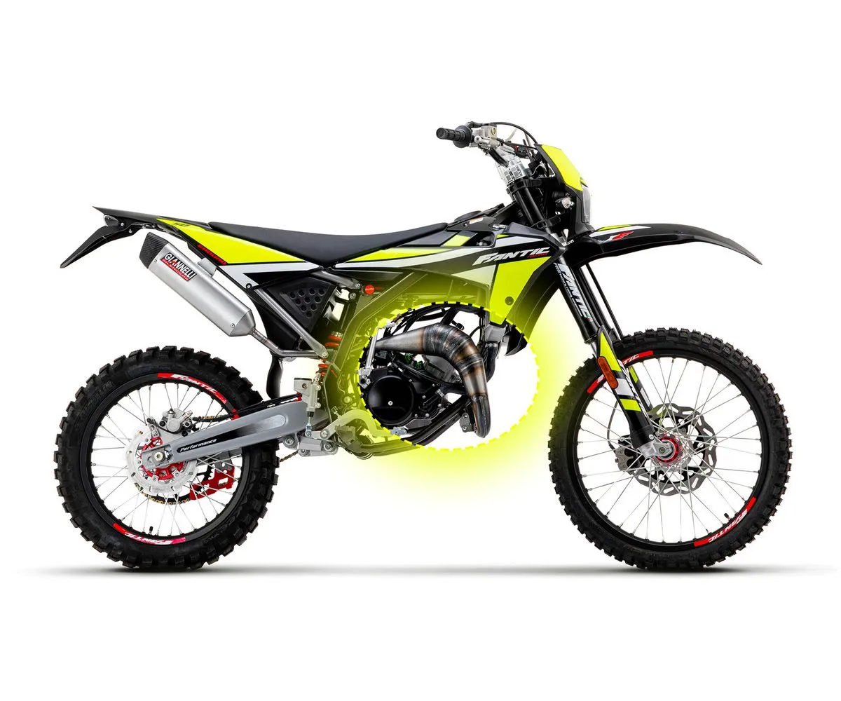 Collettore Giannelli Marmitta Enduro 2t Acciaio Inox Fantic Xe 50 Enduro 2021 > 2022-34093HF-290180