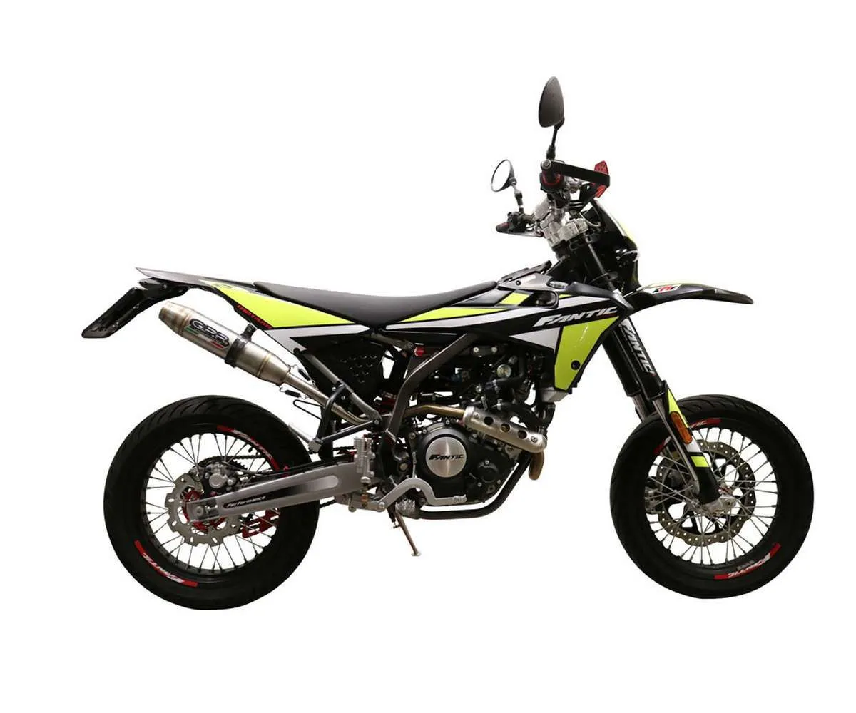 Terminale Di Scarico Gpr Albus Evo4 Omologato Bianco Lucido Per Fantic Motor Xmf 125 2021 > 2023-FN.3.CAT.ALBE4-387174