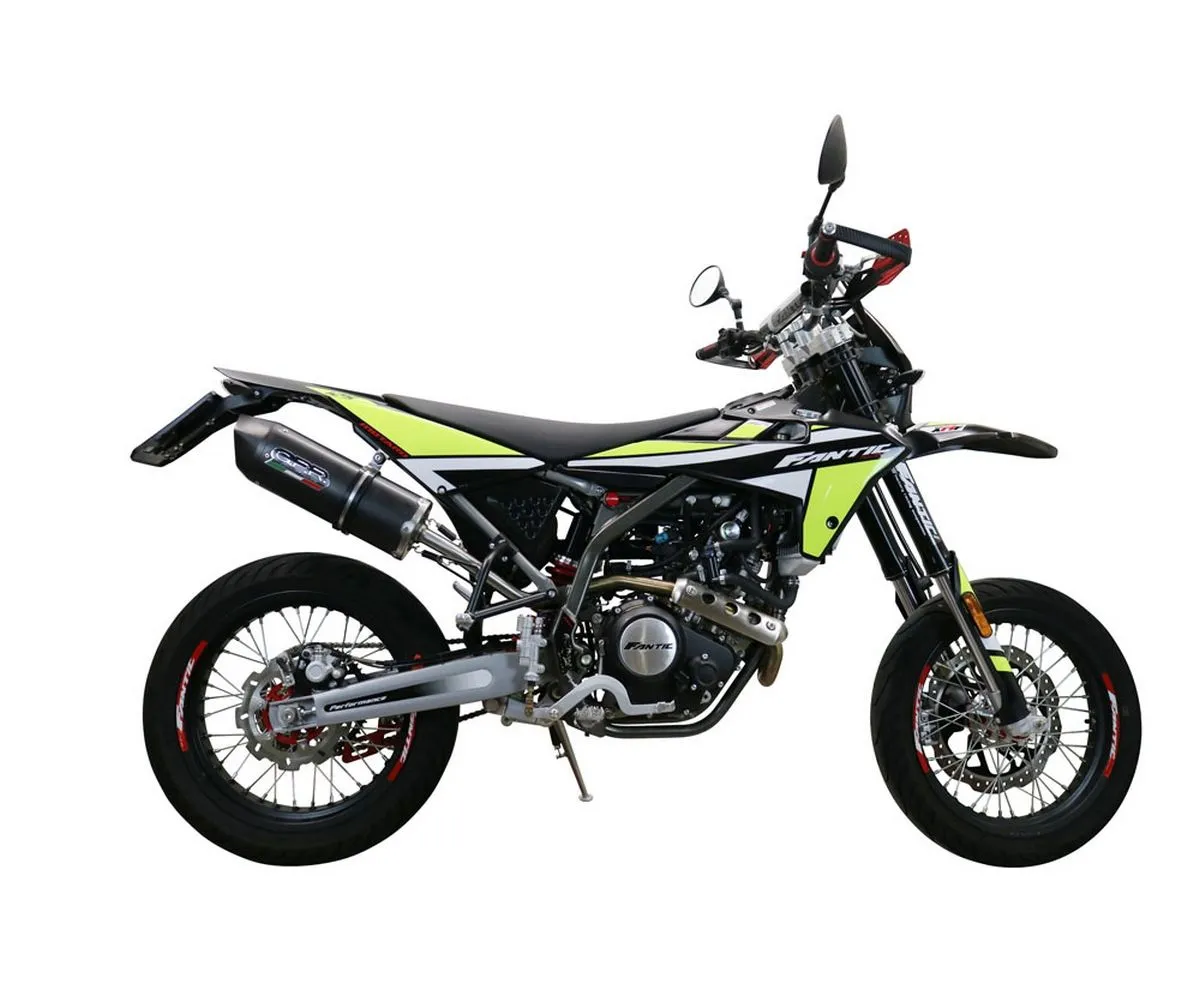 Terminale Di Scarico Gpr Furore Evo4 Poppy Omologato Nero Opaco Per Fantic Motor Xef 125 Competition 4t 2021 > 2023-FN.3.FP4-291113