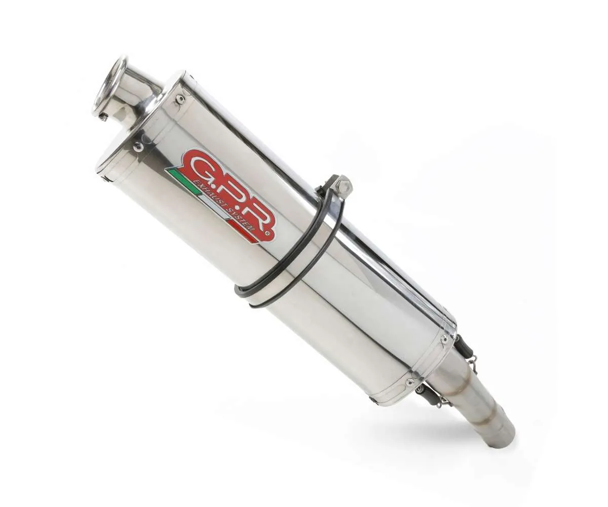 Terminale Di Scarico Gpr Trioval Omologato E5 Per Moto Guzzi V85 Tt 2021 > 2024-GU.62.TRI-301979
