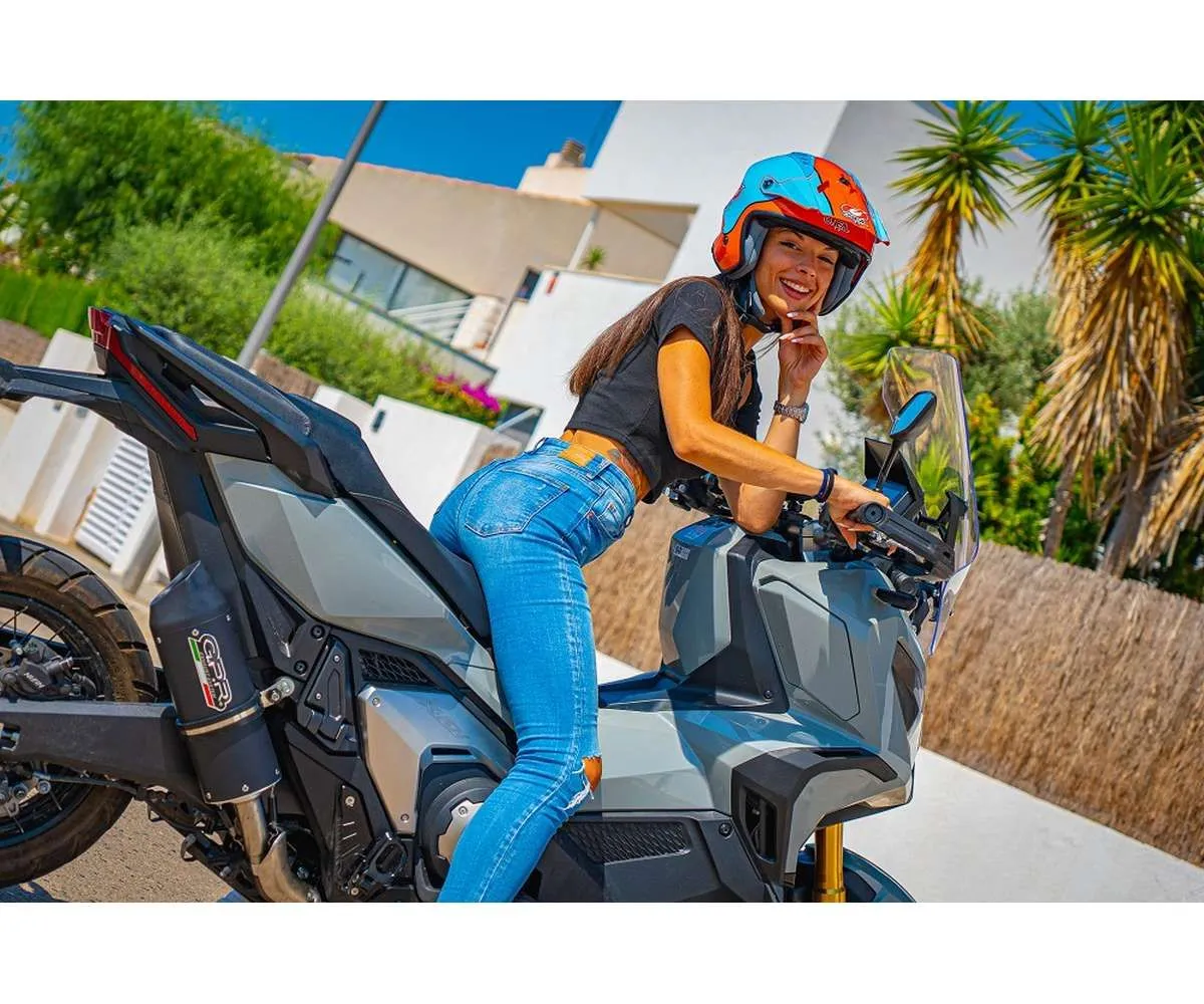 Terminale Di Scarico Gpr Furore Evo4 Nero Omologato Nero Opaco Per Honda Forza 750 2021 > 2024-HON.269.FNE5-387239