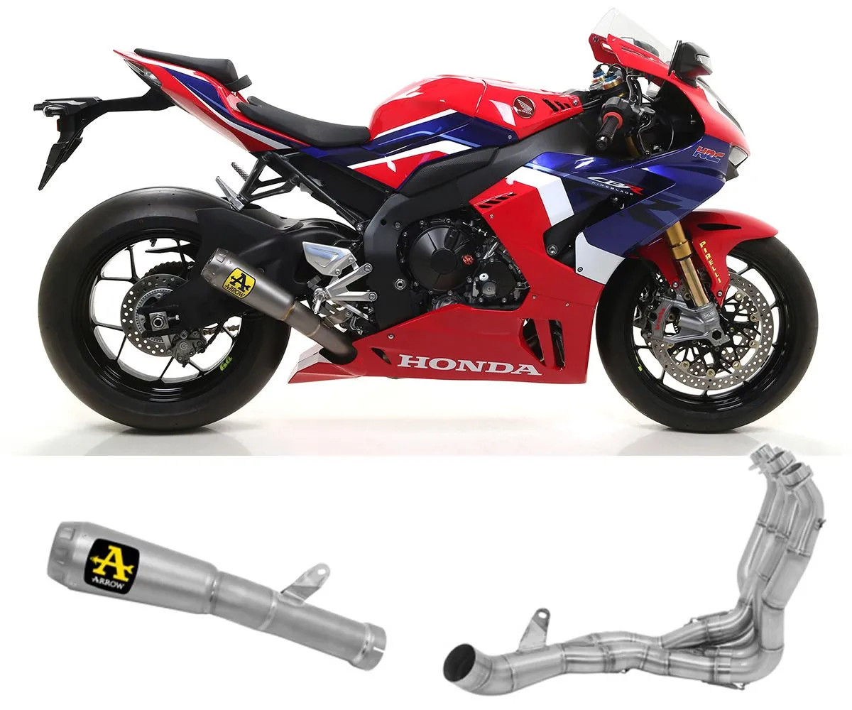 Scarico Completo Arrow Pro-race Titanio Honda Cbr 1000 Rr-r 2020 > 2023-71155PR--71736MI-289589