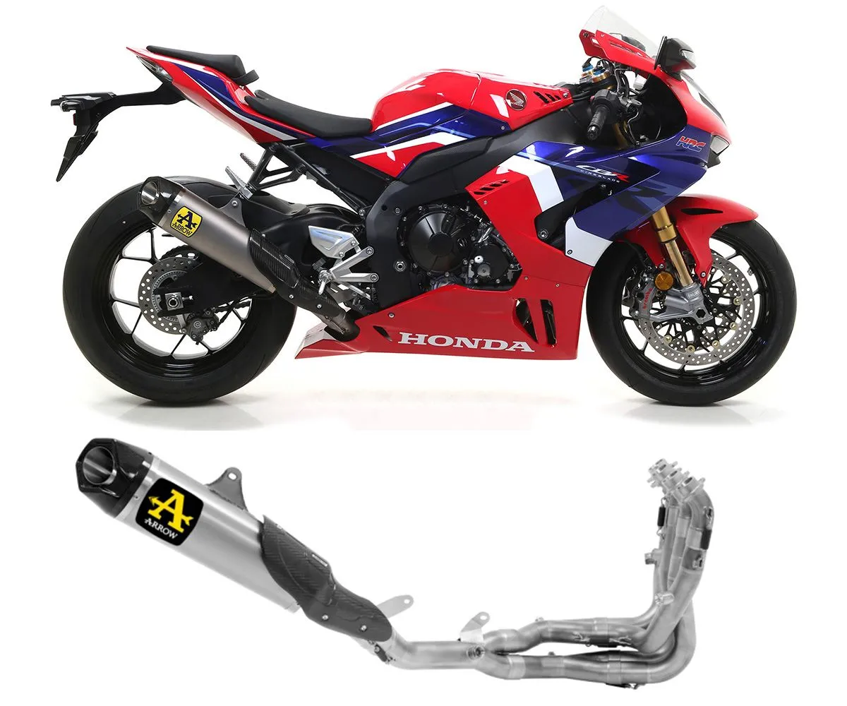 Scarico Completo Arrow Competition Works Titanio Honda Cbr 1000 Rr-r 2020 > 2022-71212CKZ-289599
