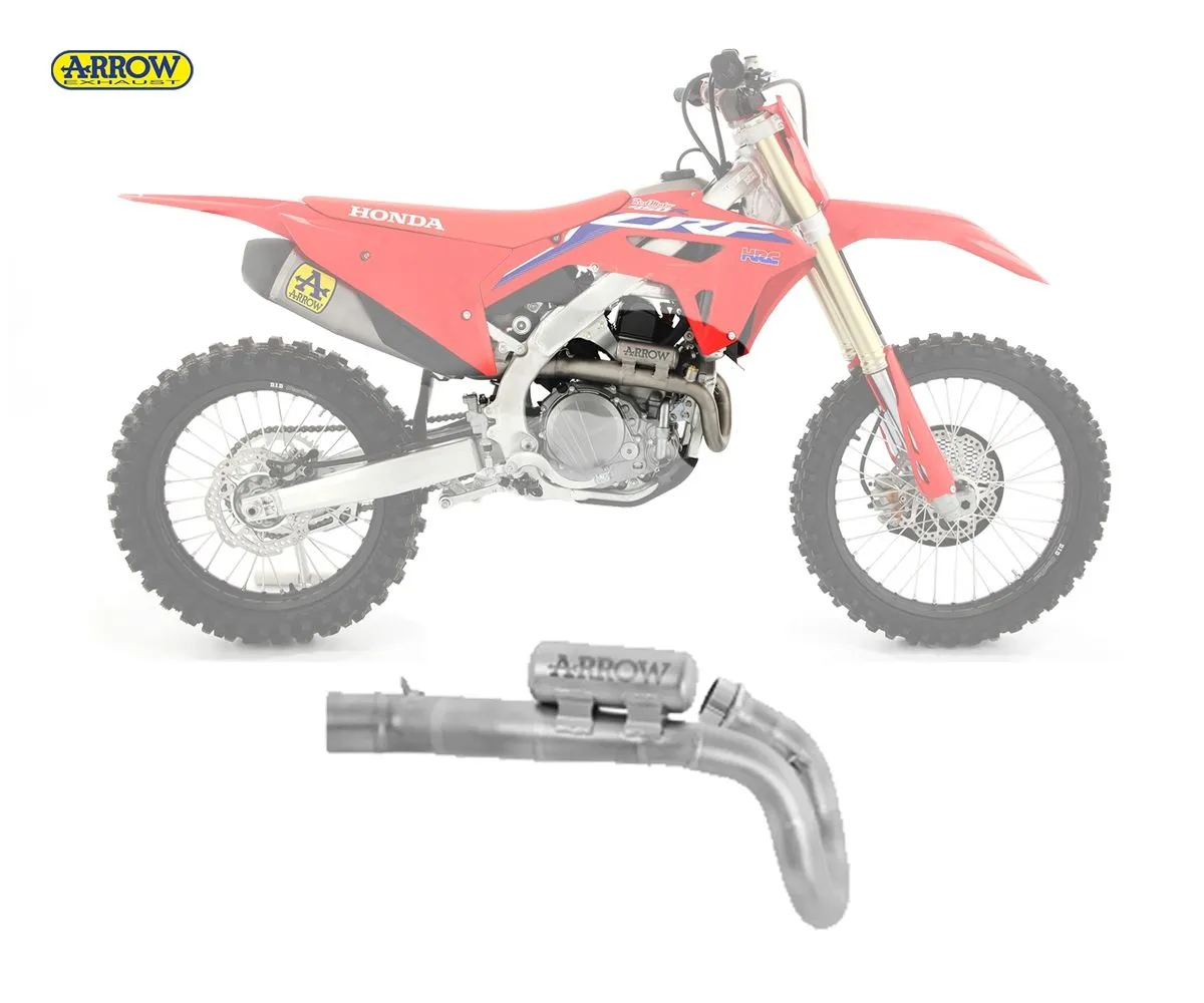 Collettore Arrow Racing Titanio Honda Crf 450 R 2021 > 2023-72174PD-234502