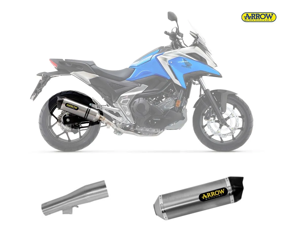 Terminale Scarico Arrow Race-tech Alluminio Honda Nc 750 X 2021 > 2024-71933AK--71463MI-248059