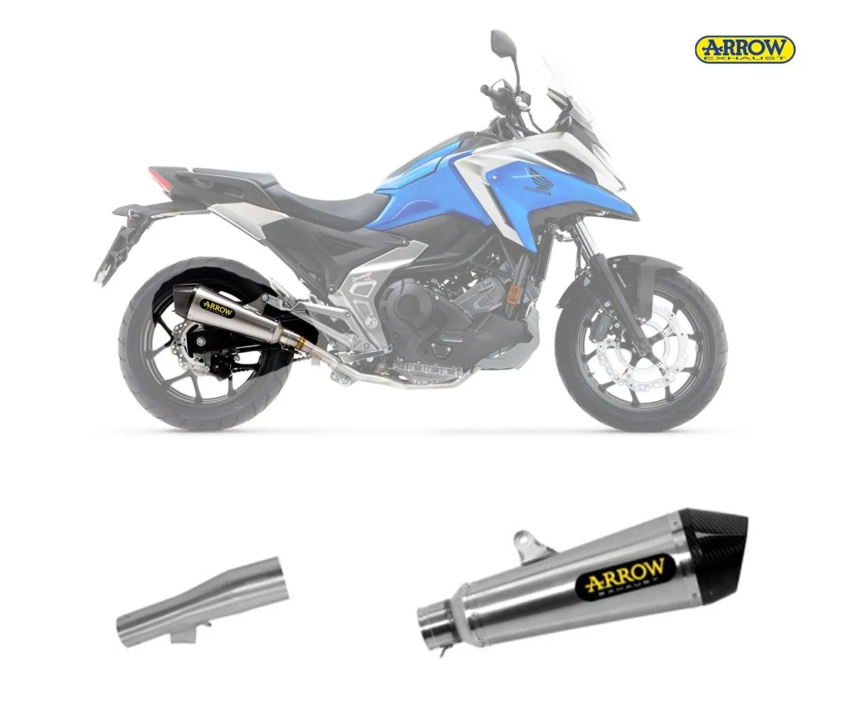 Terminale Scarico Arrow X-kone Nichrom Honda Nc 750 X 2021 > 2024-71933XKI--71463MI-248056