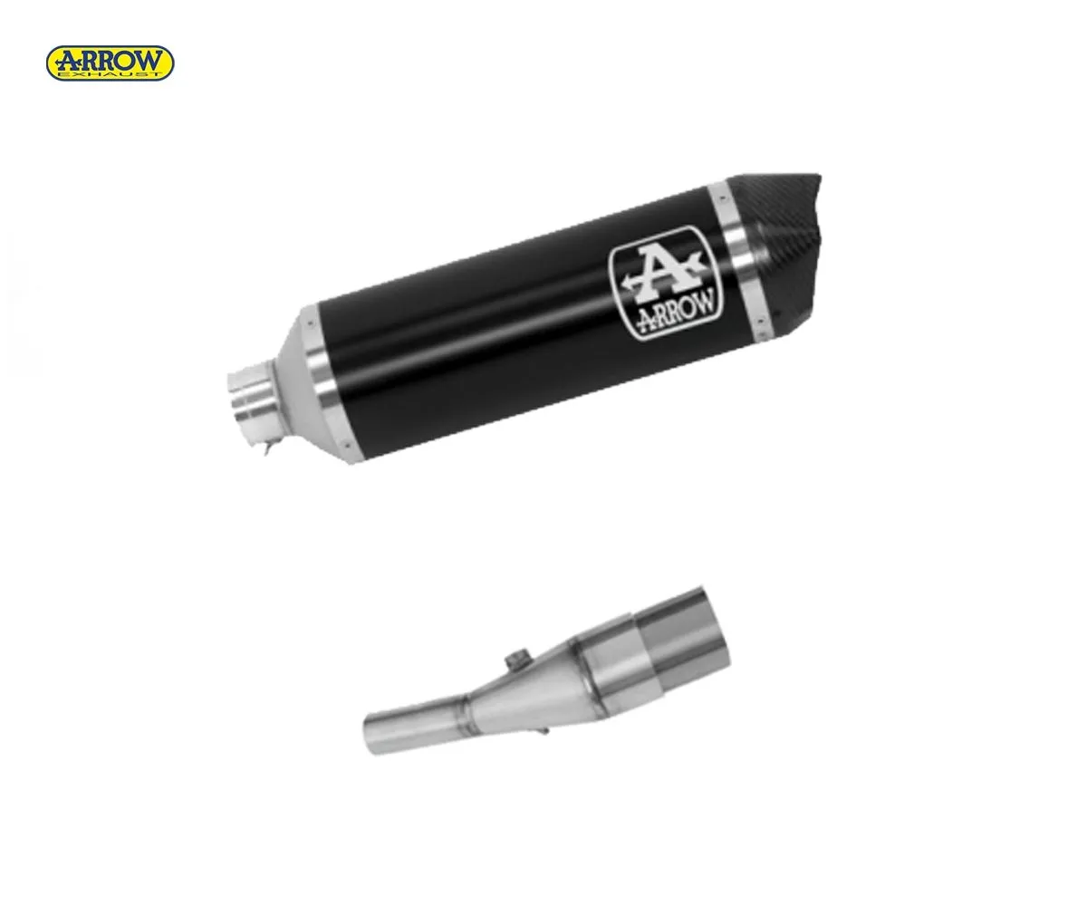 Scarico Completo Kat Arrow Urban Carbon Cap Alluminio Nero Honda Sh 350 2021 > 2023-53538AKN--53086KZ-234495