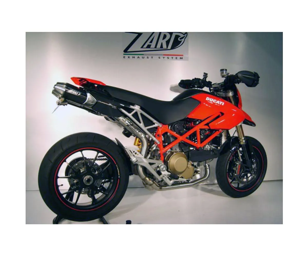 Impianto Di Scarico Zard Zdu110s10car Acciaio Hypermotard 796 2013 > 2015-ZDU110S10CAR-247609