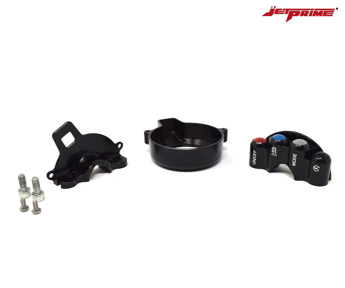 Comando Gas Jetprime 008 Con Pulsantiera Integrata Per Bmw S 1000 Rr 2015 > 2018-JP-ACC-008-234511