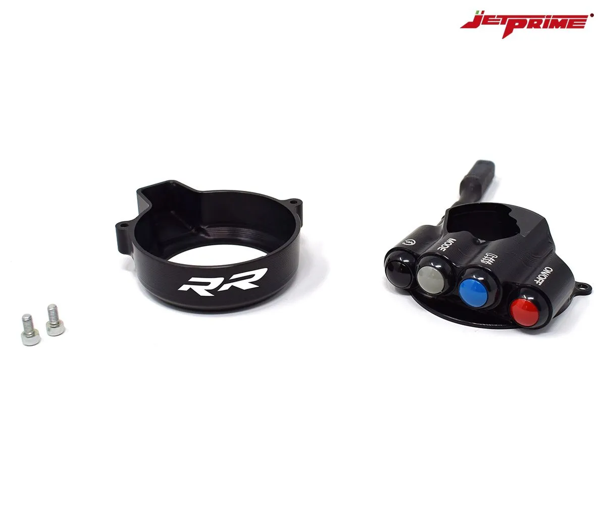 Comando Gas Jetprime 18rr Con Pulsantiera Integrata Per Bmw S 1000 Rr 2015 > 2018-JP-ACC-018-RR-234516