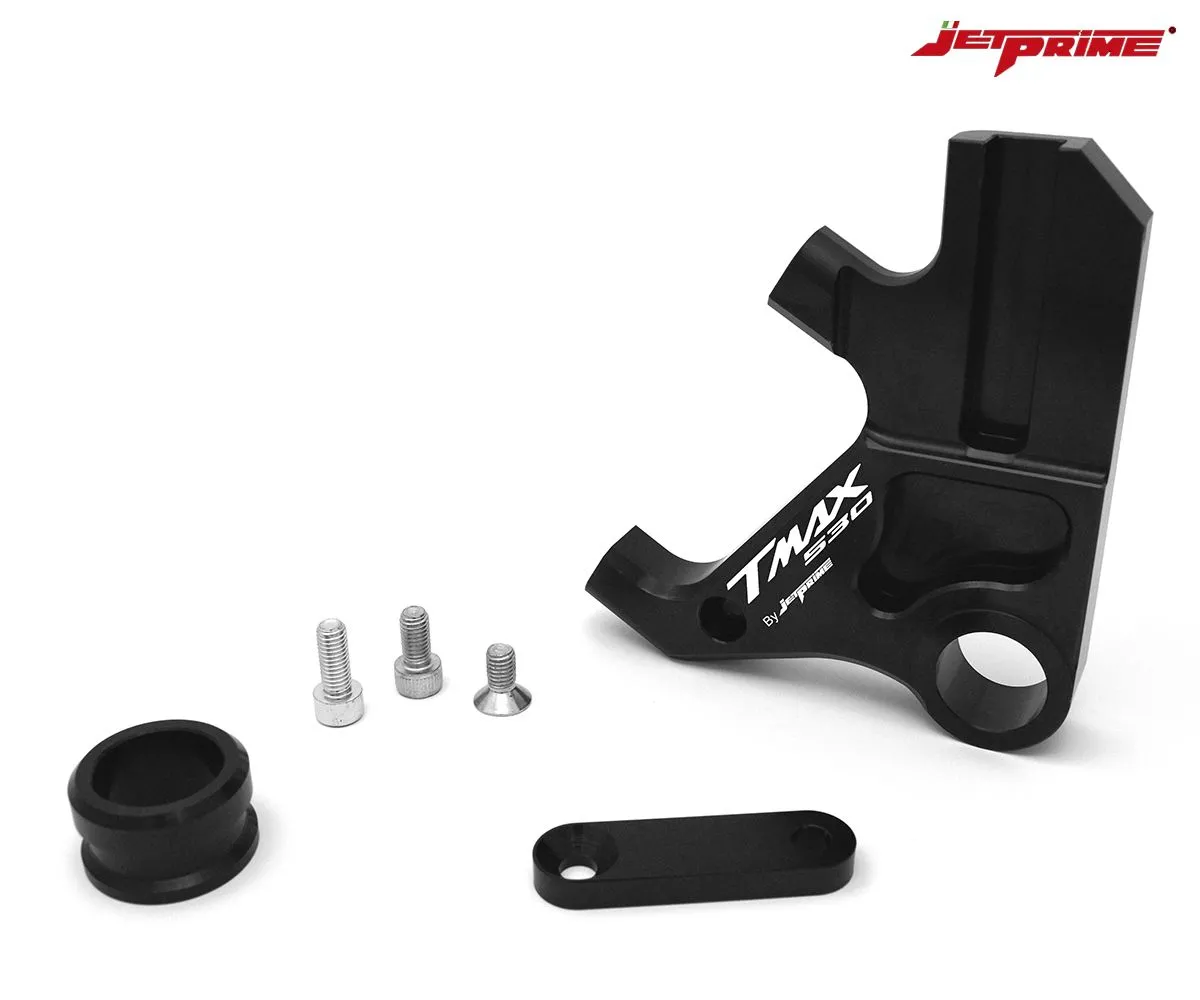 Attacco Per Freno Radiale Posteriore Jetprime Colore Nero Per Yamaha Xp 530 T-max 2012 > 2016-JP-FRN-001-241610
