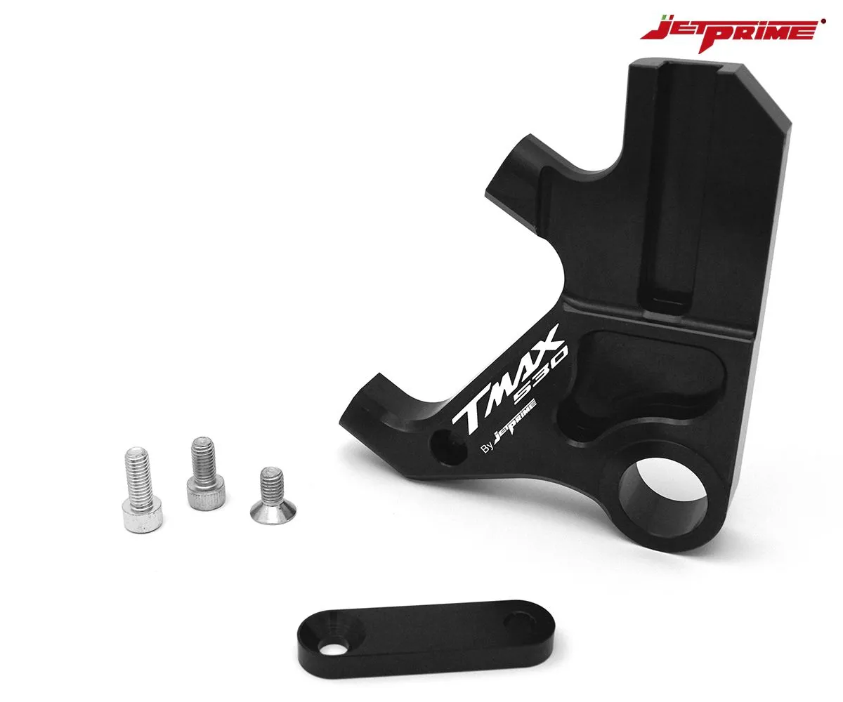 Attacco Per Freno Radiale Posteriore Jetprime Colore Nero Per Yamaha Xp 530 T-max 2017 > 2019-JP-FRN-003-241611