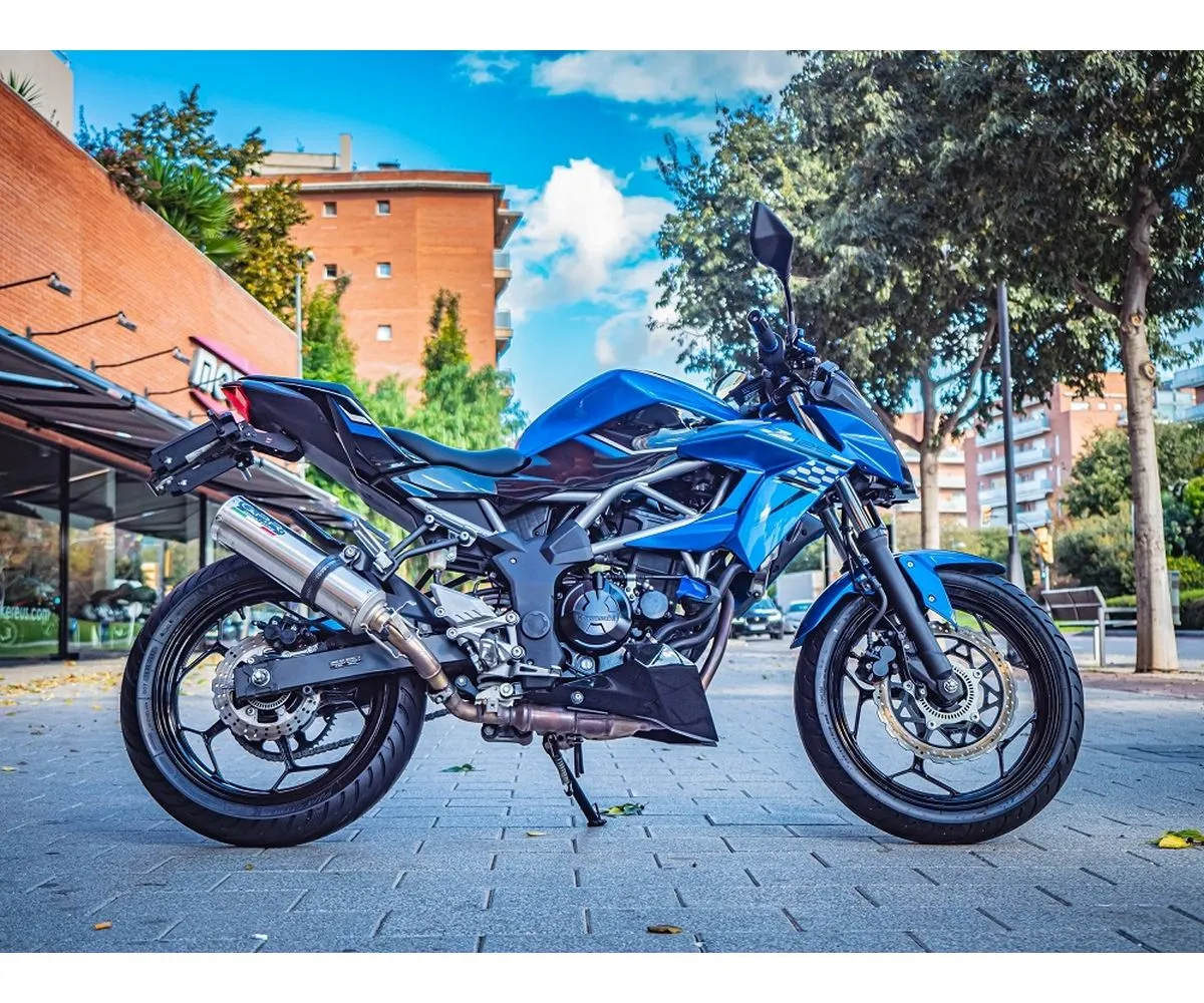 Terminale Di Scarico Gpr M3 Inox Racing Acciaio Inox Per Kawasaki Z 125 2021 > 2023-K.170.1.RACE.M3.INOX-291483