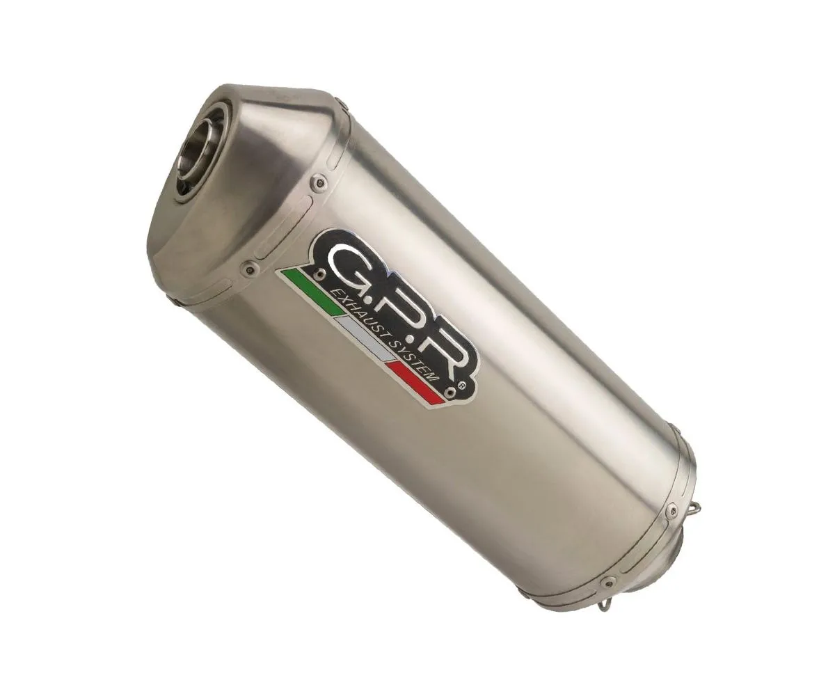 Terminale Di Scarico Gpr Satinox Omologato Acciaio Inox Per Kawasaki Ninja 125 2021 > 2024-K.171.1.SAT-291457