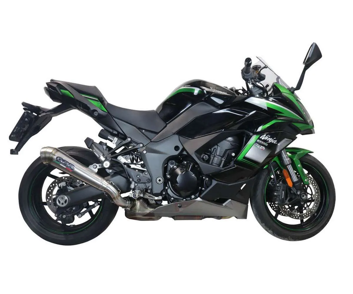 Terminale Di Scarico Gpr Powercone Evo Omologato Inox 304 Satinato Per Kawasaki Ninja 1000 Sx 2020-K.182.E5.PCEV-387388