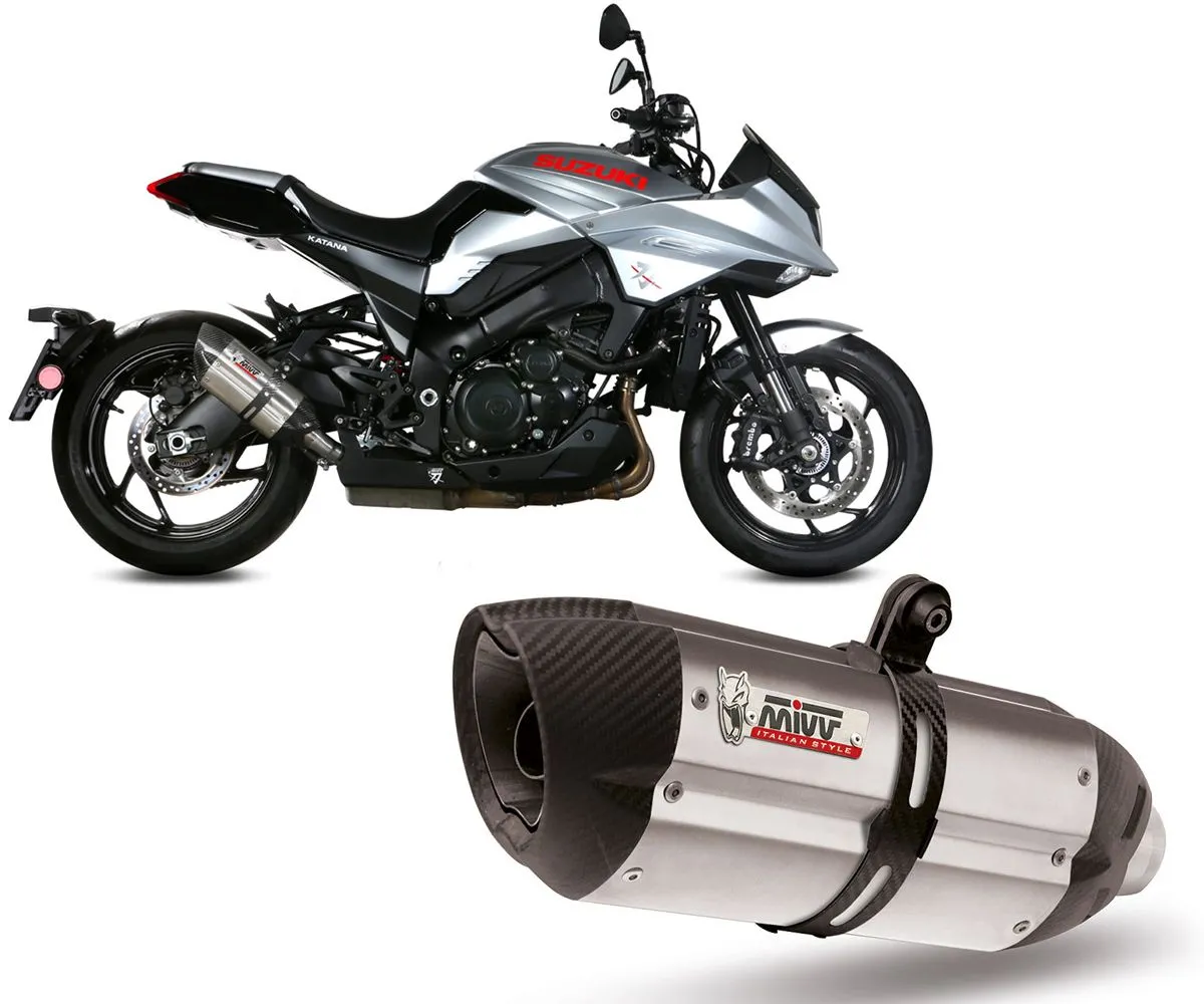 Terminale Di Scarico Mivv Suono Inox Per Suzuki Katana 2019 > 2023-S.056.L7-299567