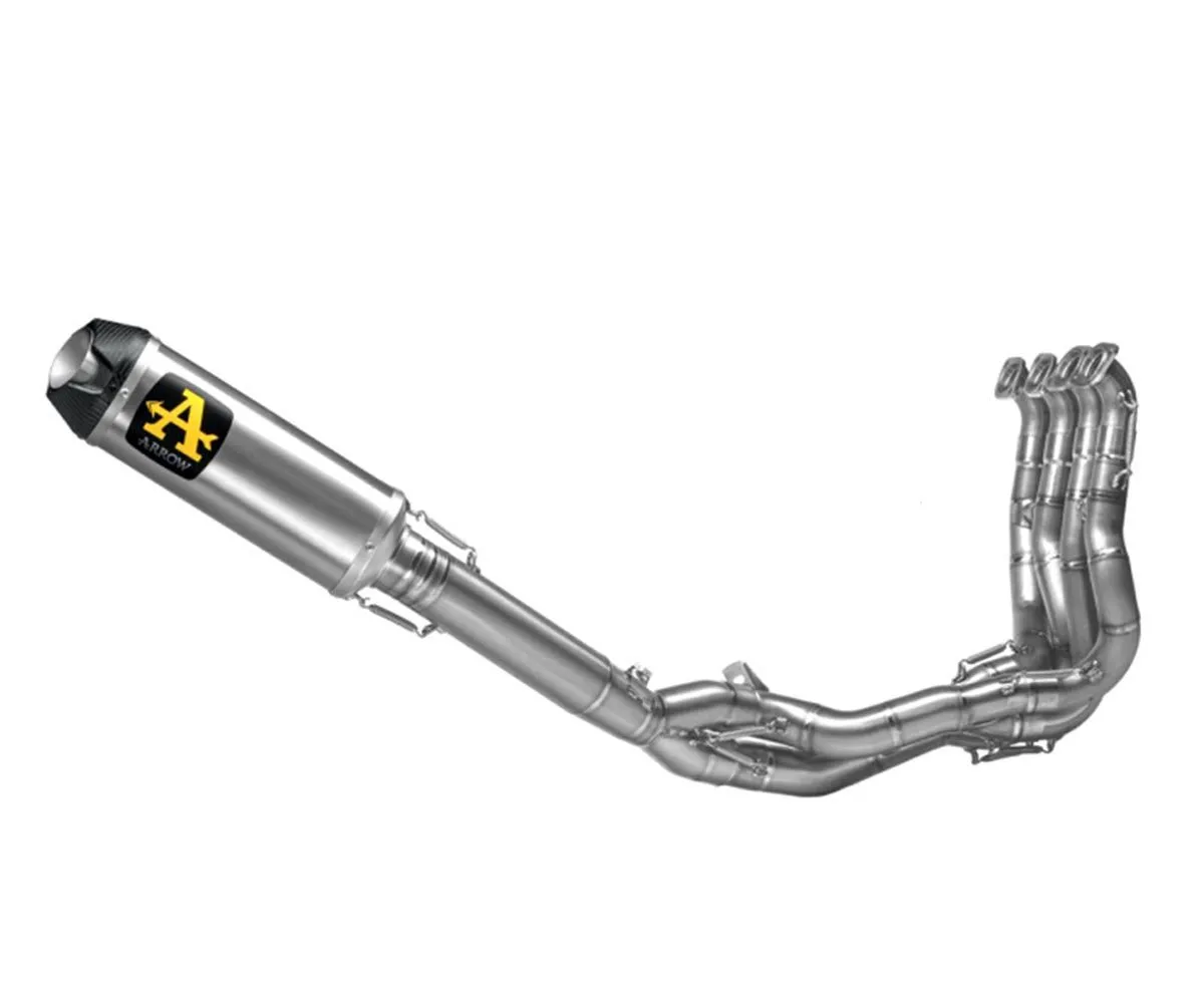 Scarico Completo Arrow Indy Race Carbon End Cap Titanio Kawasaki Zx-10r-rr 2021 > 2023-71216CKZ-301852