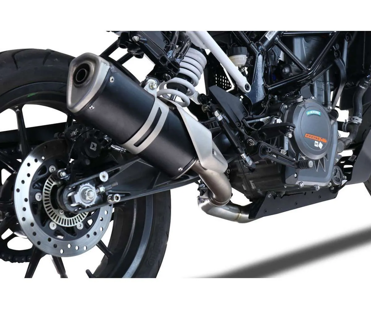 Collettore Gpr Decatalizzatore Racing Inox 304 Satinato Per Ktm Duke 125 2021 > 2023-KT.209.DEC-387432