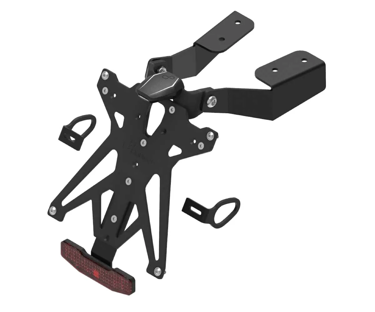 Lightech Kit Portatarga Regolabile Ktarya124a1 Yamaha Tmax 560 2020 > 2021-KTARYA124A1-290164