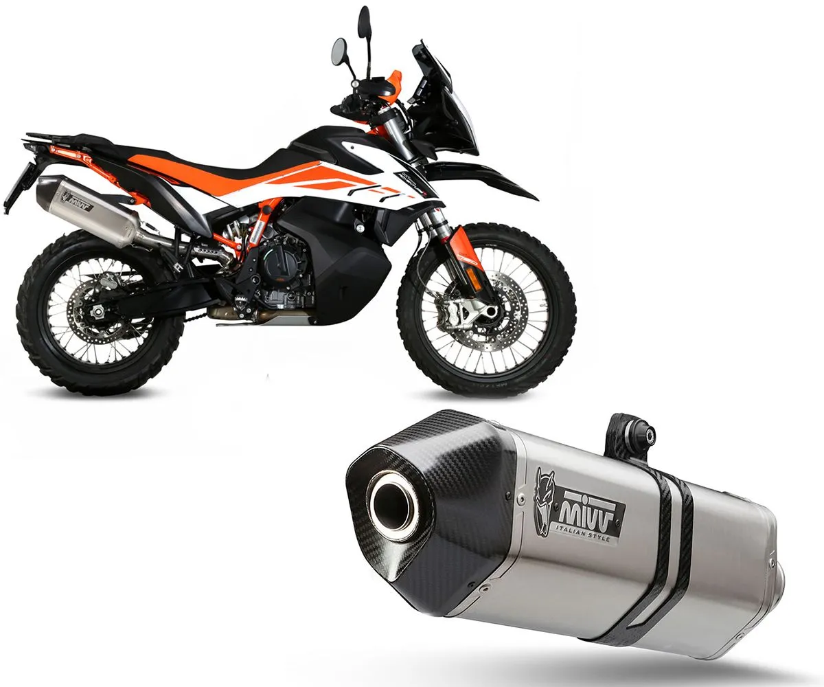 Terminale Di Scarico Mivv Speed Edge Inox Per Ktm 890 Adventure/r 2020 > 2024-KT.021.LRX-299579