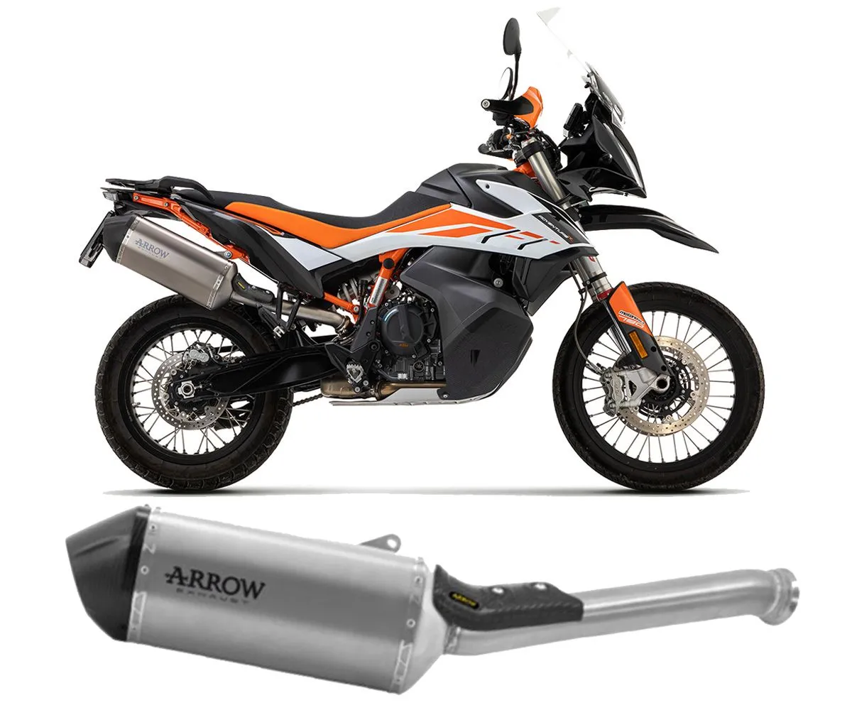 Terminale Scarico Arrow Sonora Titanio Ktm 790 Adventure R 2019 > 2020-72508SK-289445