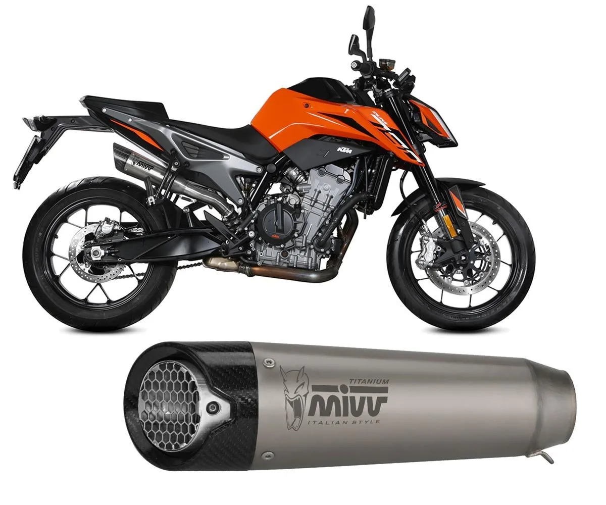 Terminale Di Scarico Mivv X-m5 Titanio Ktm 790 Duke 2023 > 2024-KT.020.LC5T-382975