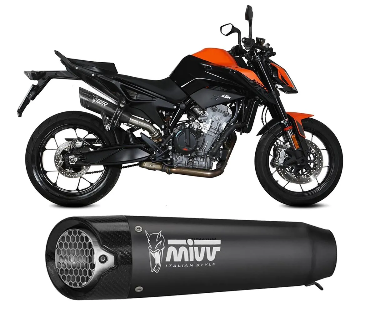 Terminale Di Scarico Mivv X-m5 Acciaio Nero Ktm 890 Duke 2020 > 2023-KT.020.LC5B-382977