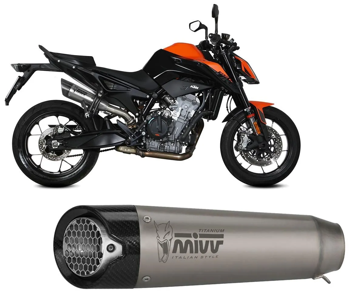 Terminale Di Scarico Mivv X-m5 Titanio Ktm 890 Duke 2020 > 2023-KT.020.LC5T-382978