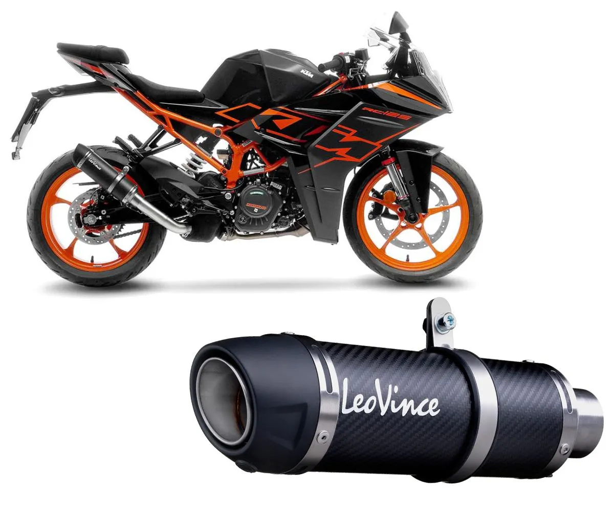 Terminale Di Scarico Leovince Gp Corsa Evo Per Ktm Rc 125 2023 > 2024-15501E-299995