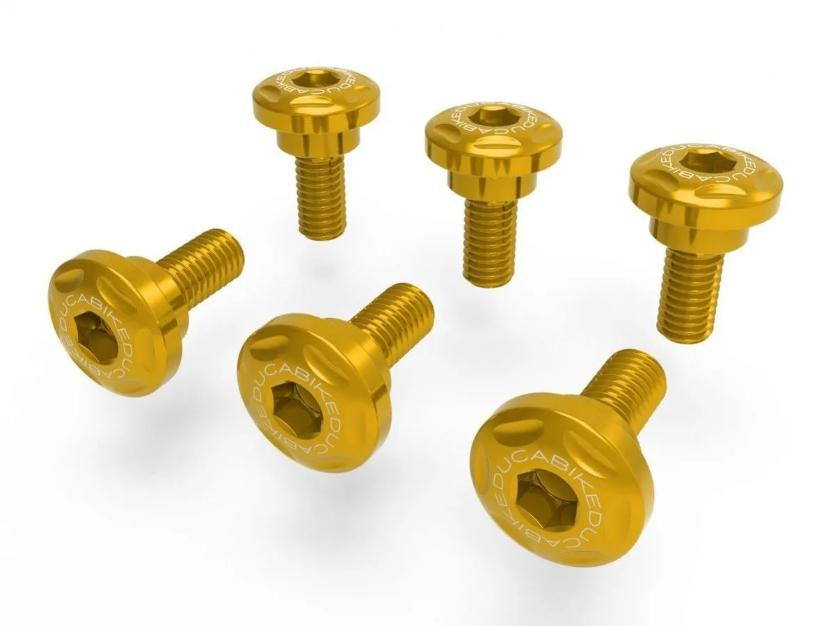 Kit Viti Parafango Anteriore Oro Ducabike Dbk Ducati Desertx 2022 > 2025-KVT29B-290131