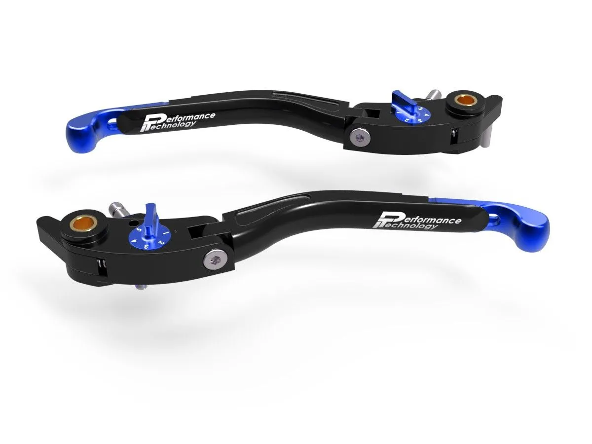 Leve Freno / Frizione Regolabili Eco Gp 2 Nero-blu Ducabike Dbk Per Ducati 848 2007 > 2013-LEA01C-302208