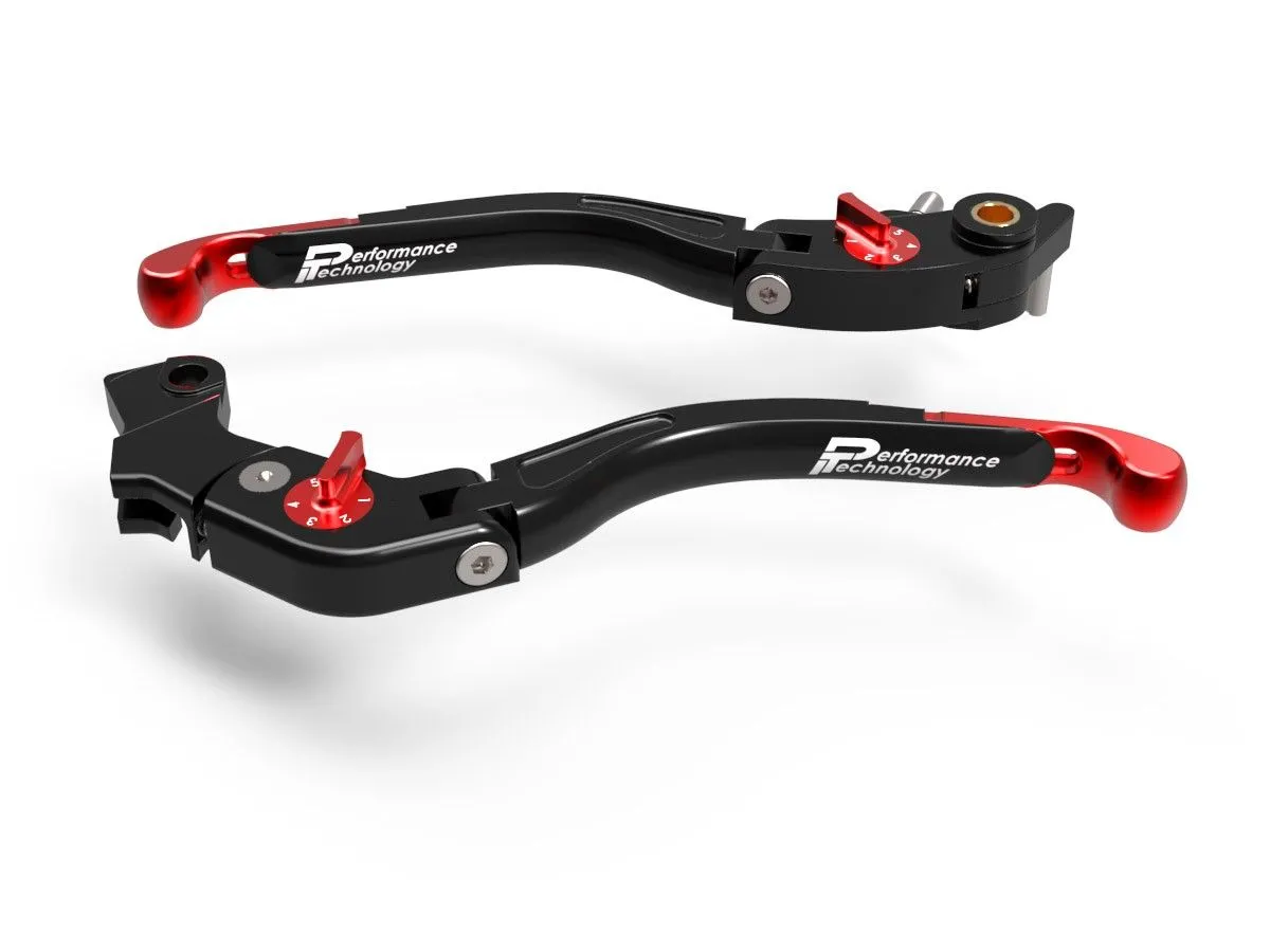 Leve Freno / Frizione Regolabili Eco Gp 2 Nero-rosso Ducabike Dbk Per Ducati Supersport 936 2017 > 2020-LEA09A-320318