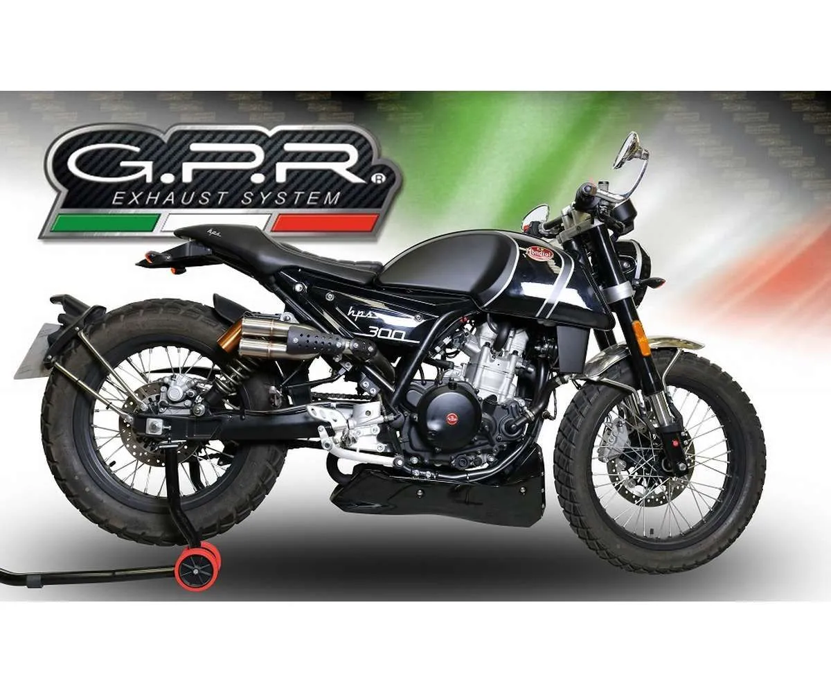 Terminale Di Scarico Gpr F205 Omologato Inox 304 Satinato Per F.b. Mondial Hps 300 Pagani 2021 > 2022-MD.10.DUP-387173