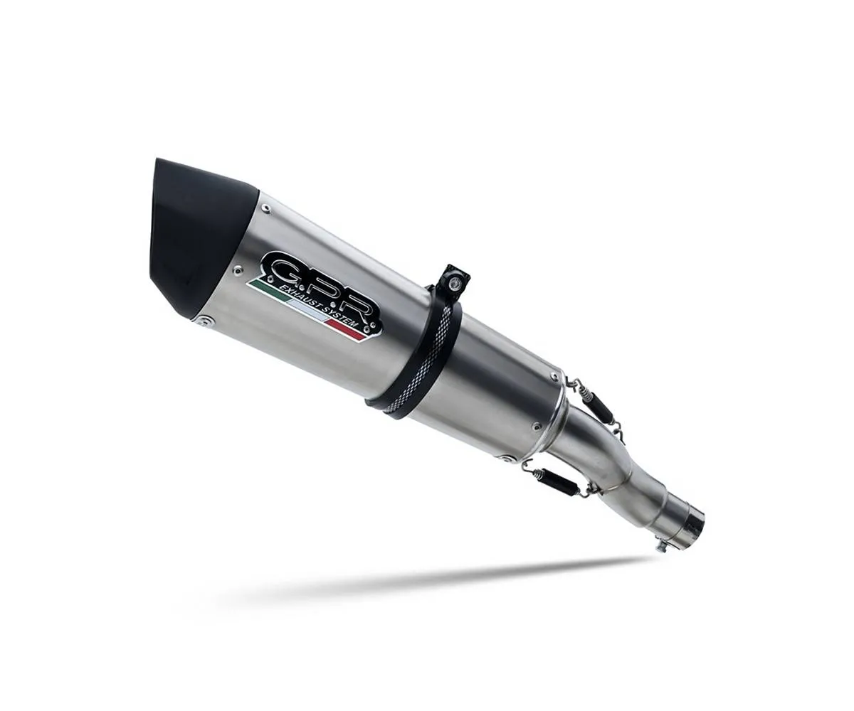 Scarico Semi-completo Gpr Gp Evo4 Titanium Omologato Titanio Satinato Per Moto Morini X-cape 650 2021 > 2024-MO.6.CAT.GPAN.TO-387570