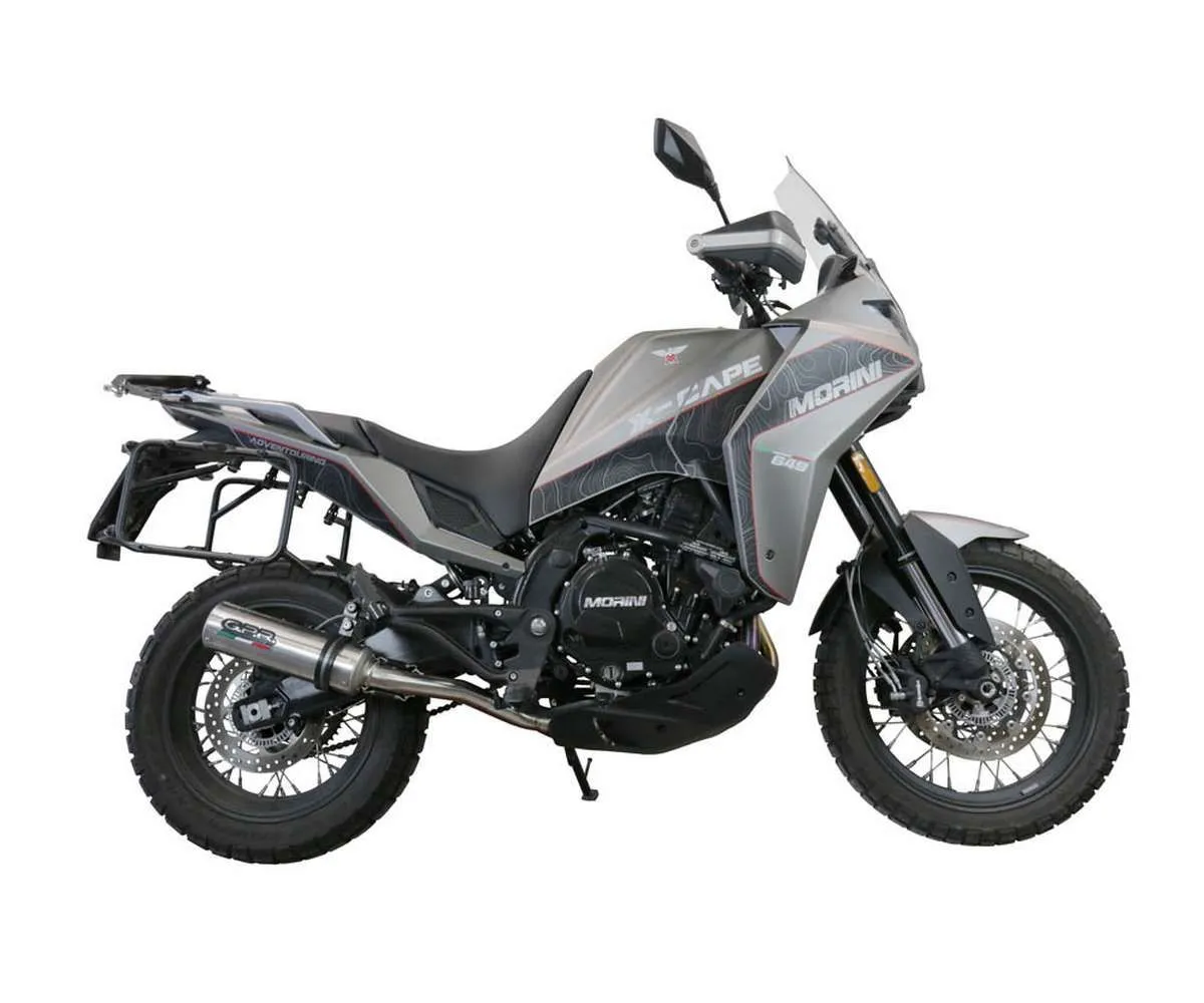 Scarico Semi-completo Gpr M3 Inox Omologato Inox 304 Satinato Per Moto Morini X-cape 650 2021 > 2024-MO.6.CAT.M3.INOX-387572