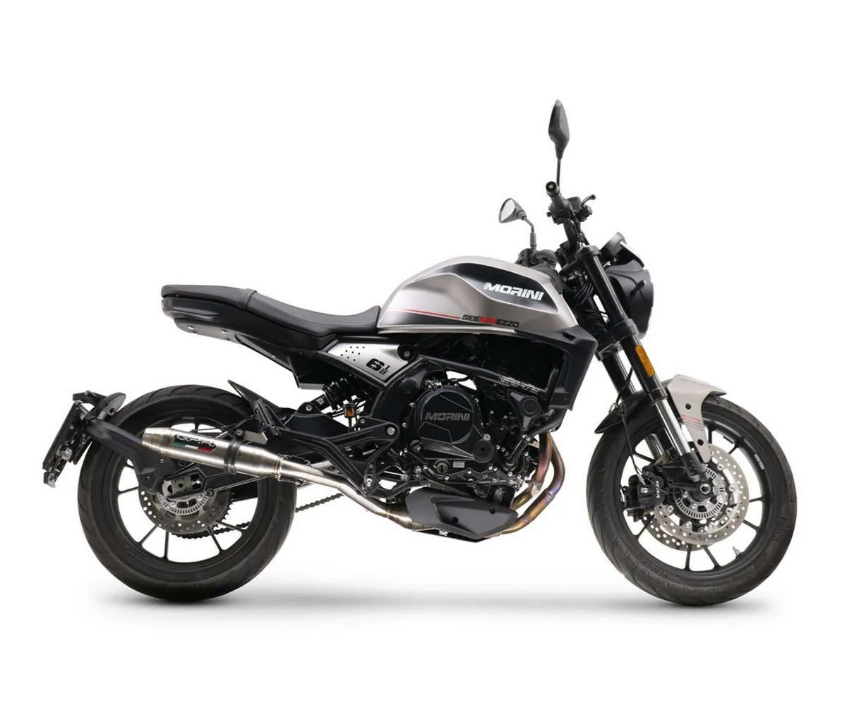 Scarico Semi-completo Gpr Deeptone Inox Omologato Inox Satinato Per Moto Morini Seiemezzo Str 2022 > 2024-MO.7.CAT.DE-387558