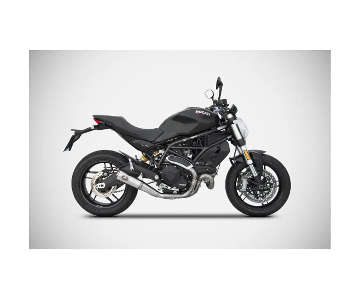 Terminale Di Scarico Zard Zdu788s10sbr Inox Racing Ducati Monster 797 Zuma 2017 > 2019-ZDU788S10SBR-247802