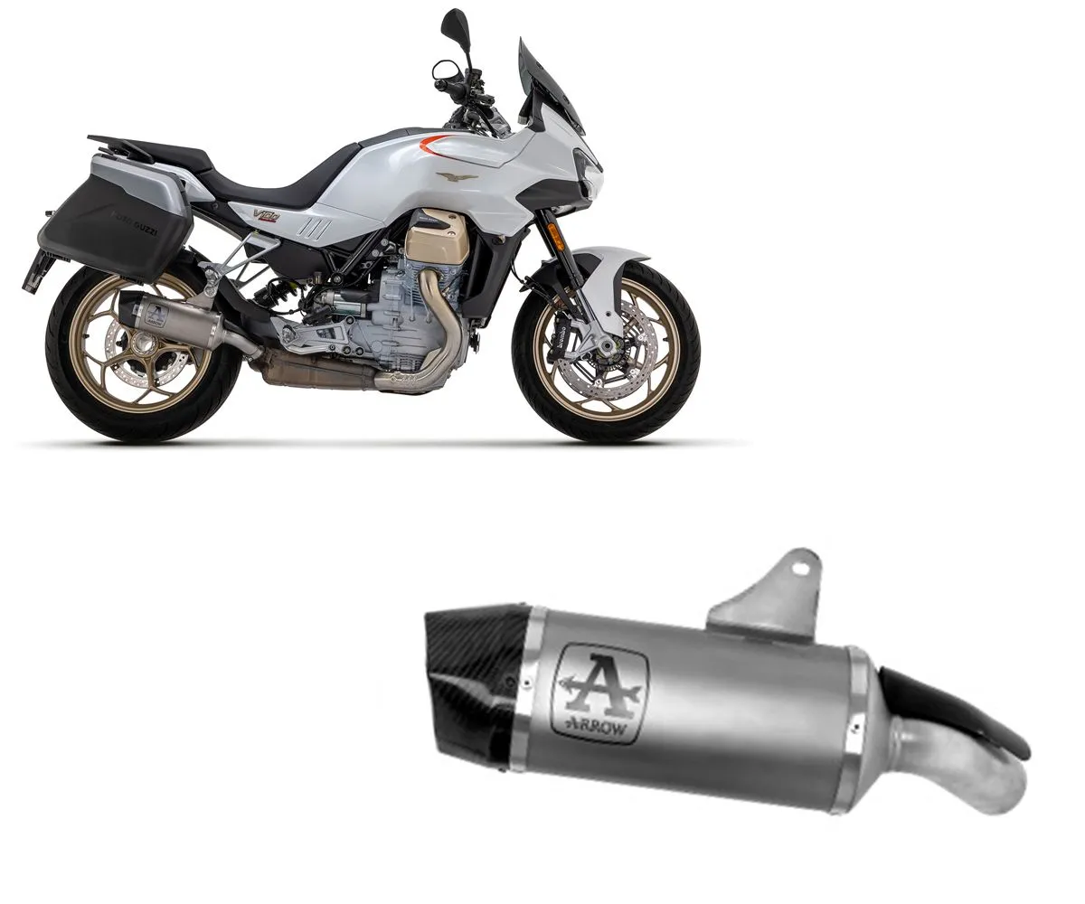 Terminale Indy-race Arrow Titanio Per Moto Guzzi Mandello 2023 > 2024-71953PK-300910