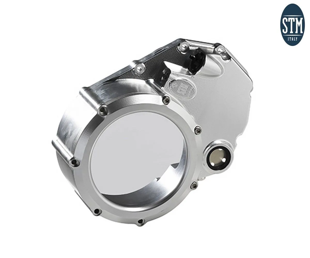 Carter Bagno D'olio Trasparente Sculturato Stm Colore Silver Ducati 848 2007 > 2013-ODU-S300-231107