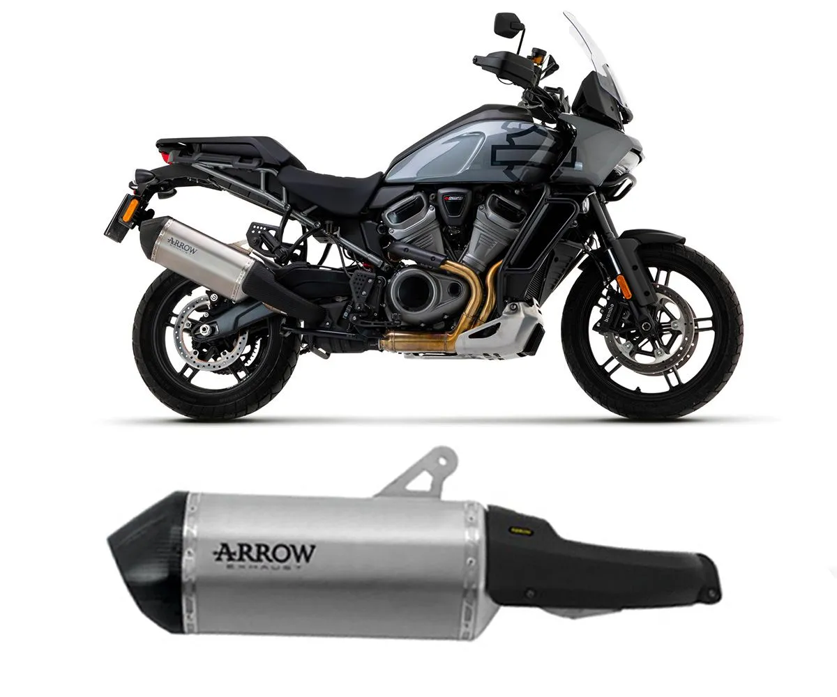 Terminale Scarico Arrow Sonora Titanio Hdavidson Panamerica1250 2020 > 2023-72007SK-329811