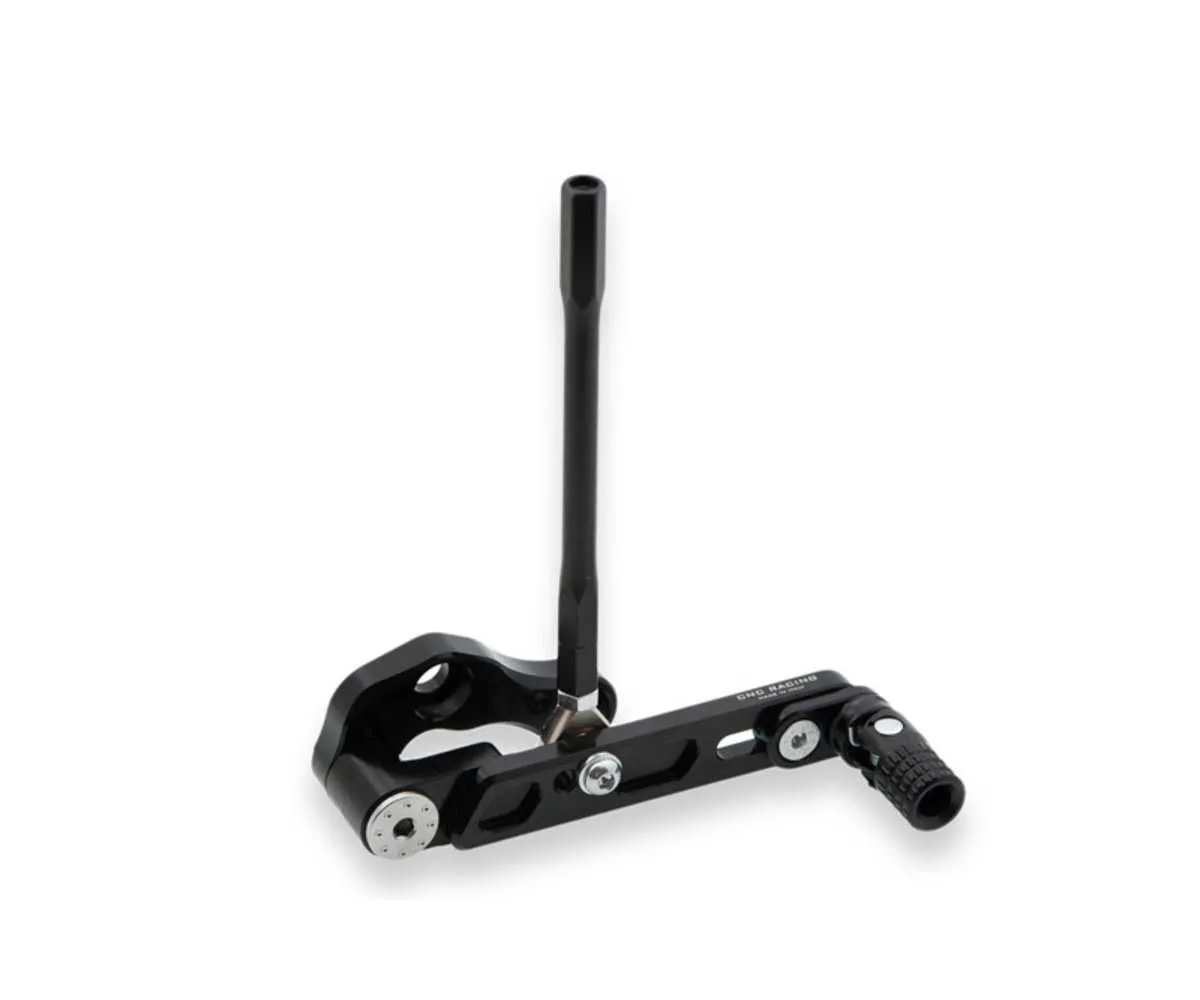 Pedane Regolabili Comandi Cambio Rovescio Cnc Racing Nero Mv Agusta Dragster 800 2014 > 2017-PE330B-378674