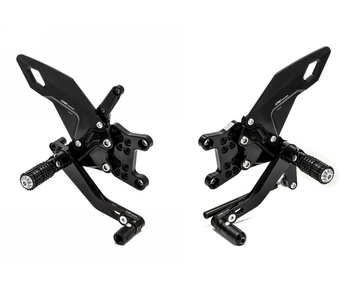 Pedane Regolabili Cnc Racing Aprilia Rsv4 Factory 2011 > 2014-PE500B-339507