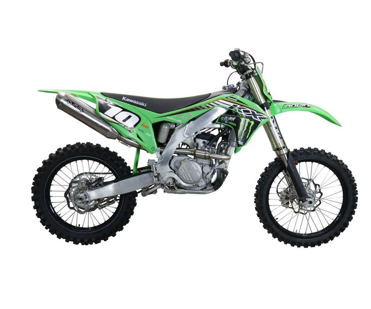Scarico Completo Gpr Pentacross Full Titanium Racing Titanio Satinato Per Kawasaki Kx 250 X 2021 > 2023-PNT.MX.33.FTT-387312
