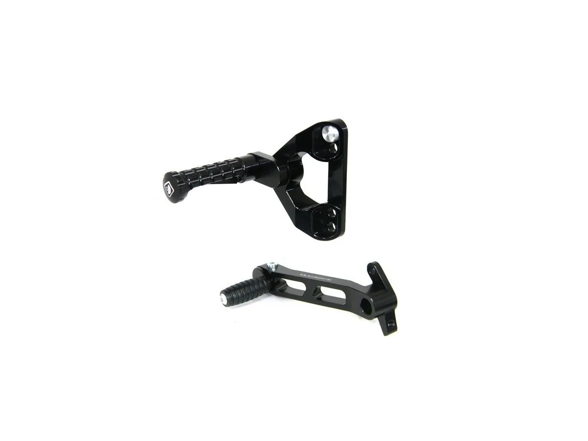 Pedane Regolabili Sbk Nero Eco Ducabike Dbk Per Ducati 748 1998 > 2003-PRSBKE03DD-303240