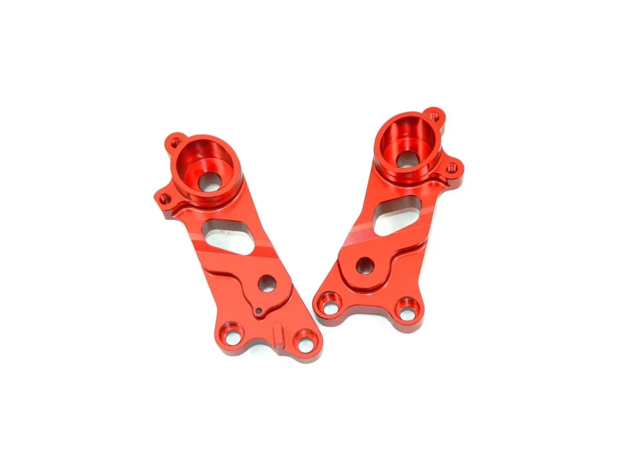 Pedane Rosso Ducabike Dbk Per Ducati Monster 797 2017 > 2020-PRSCRA01A-318540