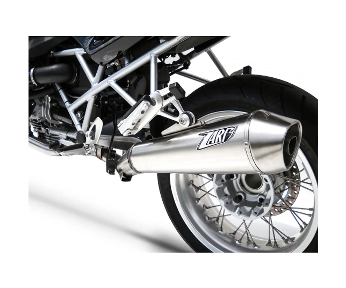 Impianto Di Scarico Acciaio Inox E3 Zard Zbmw084sso-s Bmw R 1200 R 2011 > 2013-ZBMW084SSO-S-247594